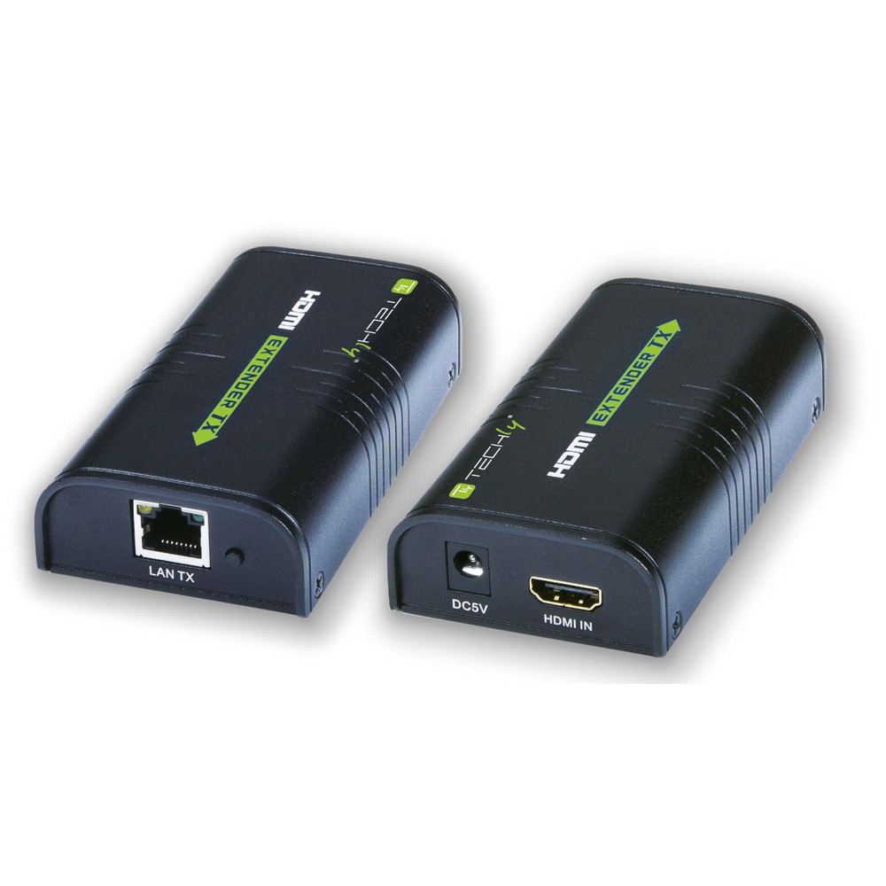 HDMI Extender Over IP by Cat.6 cable 120m - Techly - IDATA EXTIP-373A-1