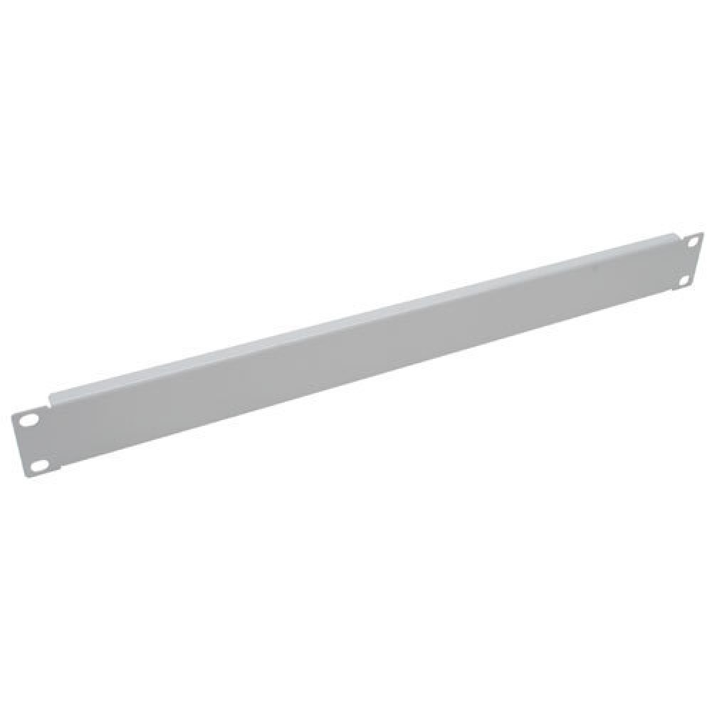 Blind Panel for ETSI Rack Cabinets Gray 1 Unit - Techly Professional - I-CASE BLANK-1ETG-1