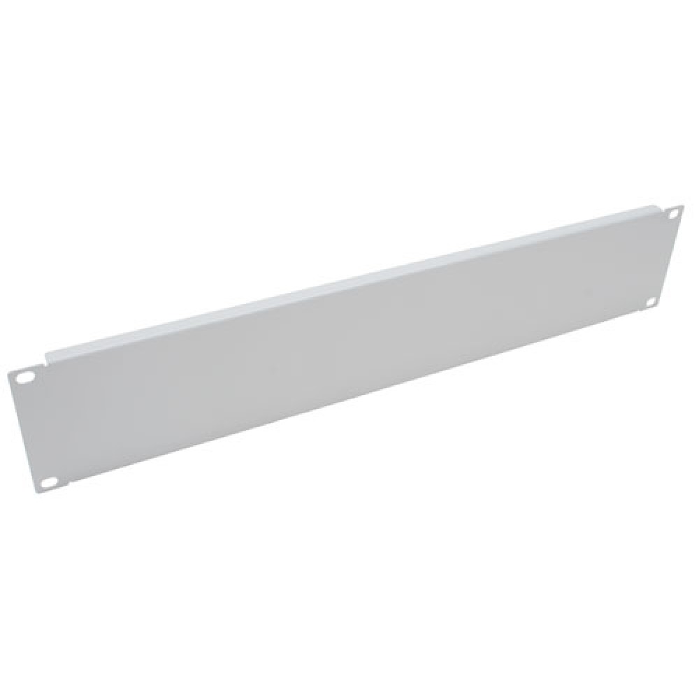 Blind Panel for ETSI Rack Cabinets Gray 2 Units - TECHLY PROFESSIONAL - I-CASE BLANK-2ETG-1