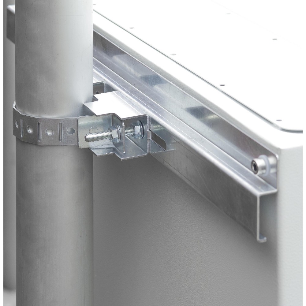 Pole Fixing System for IP65 Racks - TECHLY PROFESSIONAL - I-CASE IP-KIT1-1