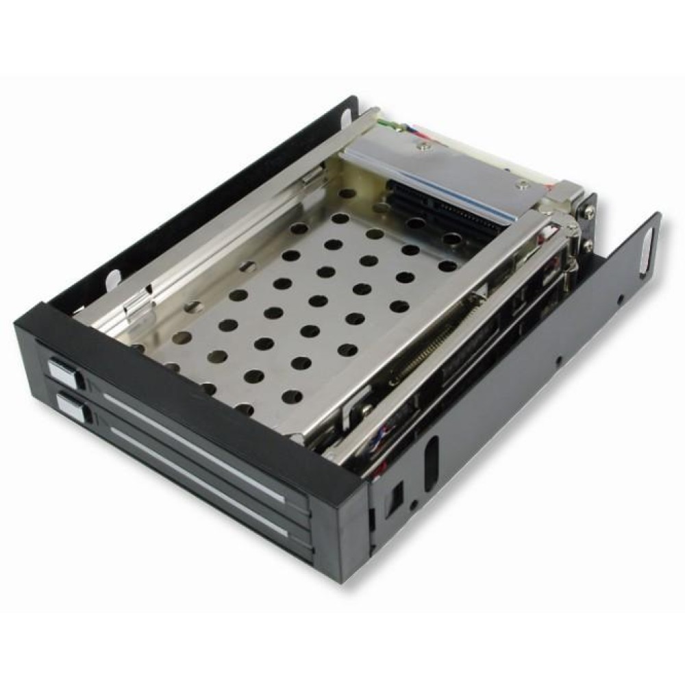 Removable Drawer for 2 SATA HDD 2.5" - TECHLY - ICA-FF 2-25TY