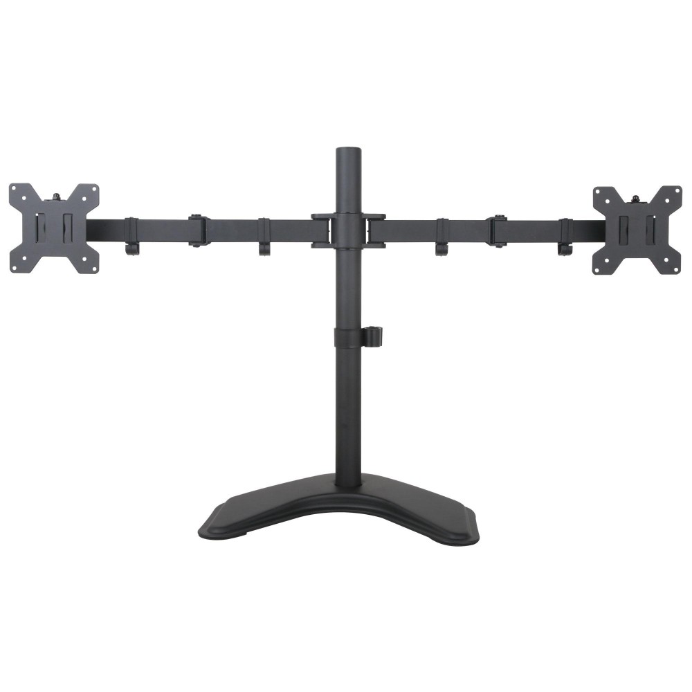 Desk Stand for 2 Monitor 13"-27" with Base - TECHLY - ICA-LCD 2510-1