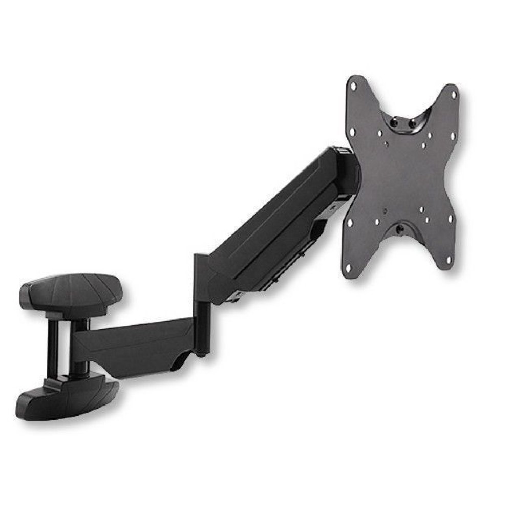 Wall Mount with Gas Spring for Curves / Plates 23-42" TV 563mm Black - TECHLY NP - ICA-LCD G222-BK-1