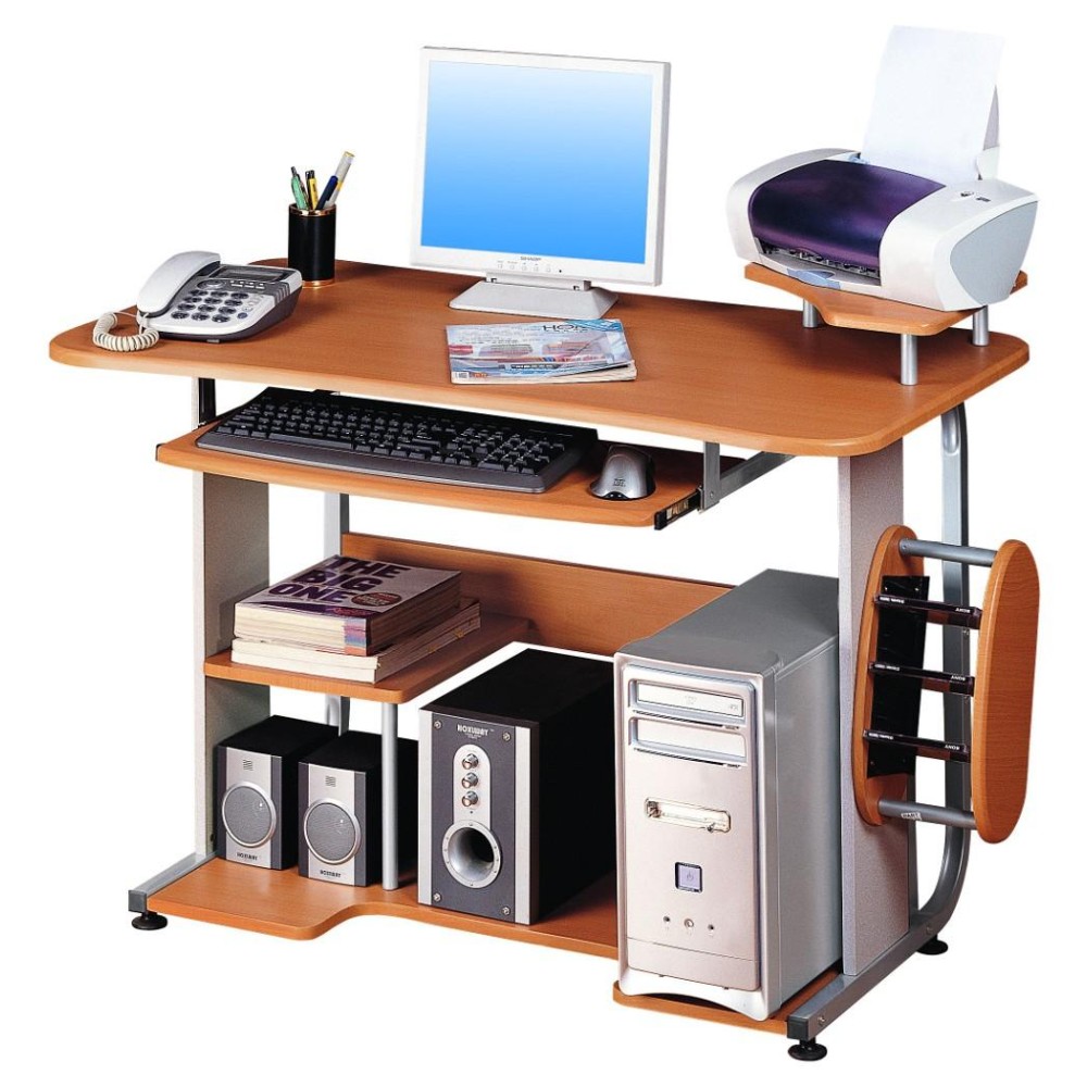 Traditional Computer Desk - TECHLY - ICA-TB 305-1