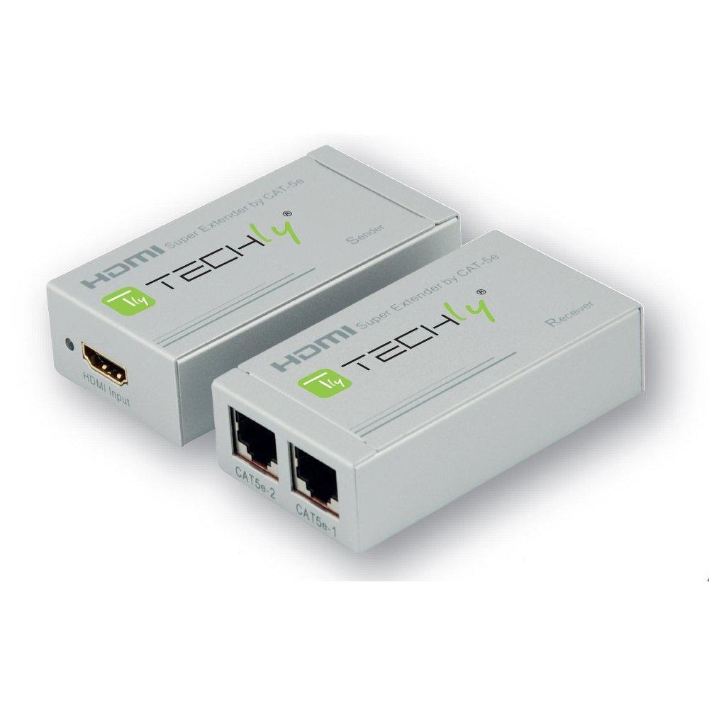 Amplifier HDMI over CAT5 / 6 100 m - OEM - IDATA EXT-E60-1 Amplifier HDMI over CAT5 / 6 100 m - OEM - IDATA EXT-E60-1