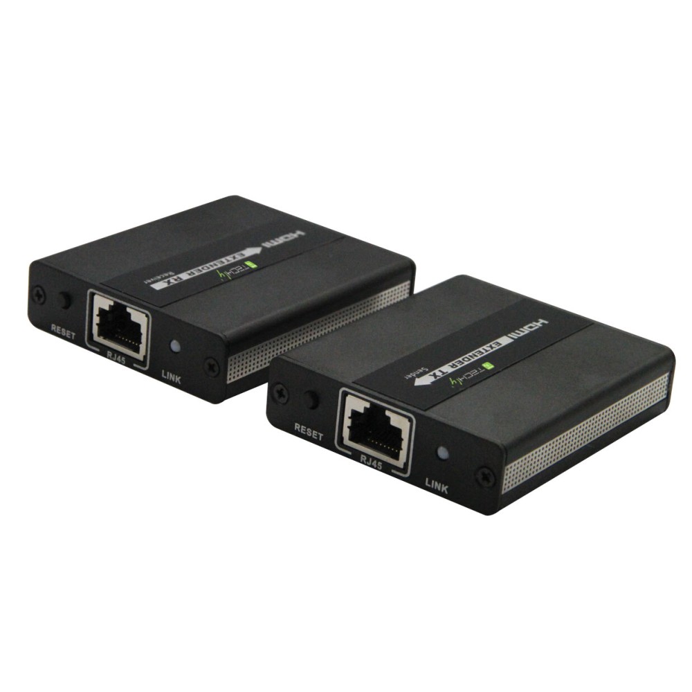 Real Time HDMI Extender on Cat.5e/6 cable up to 120 meters - TECHLY - IDATA EXT-E71-1