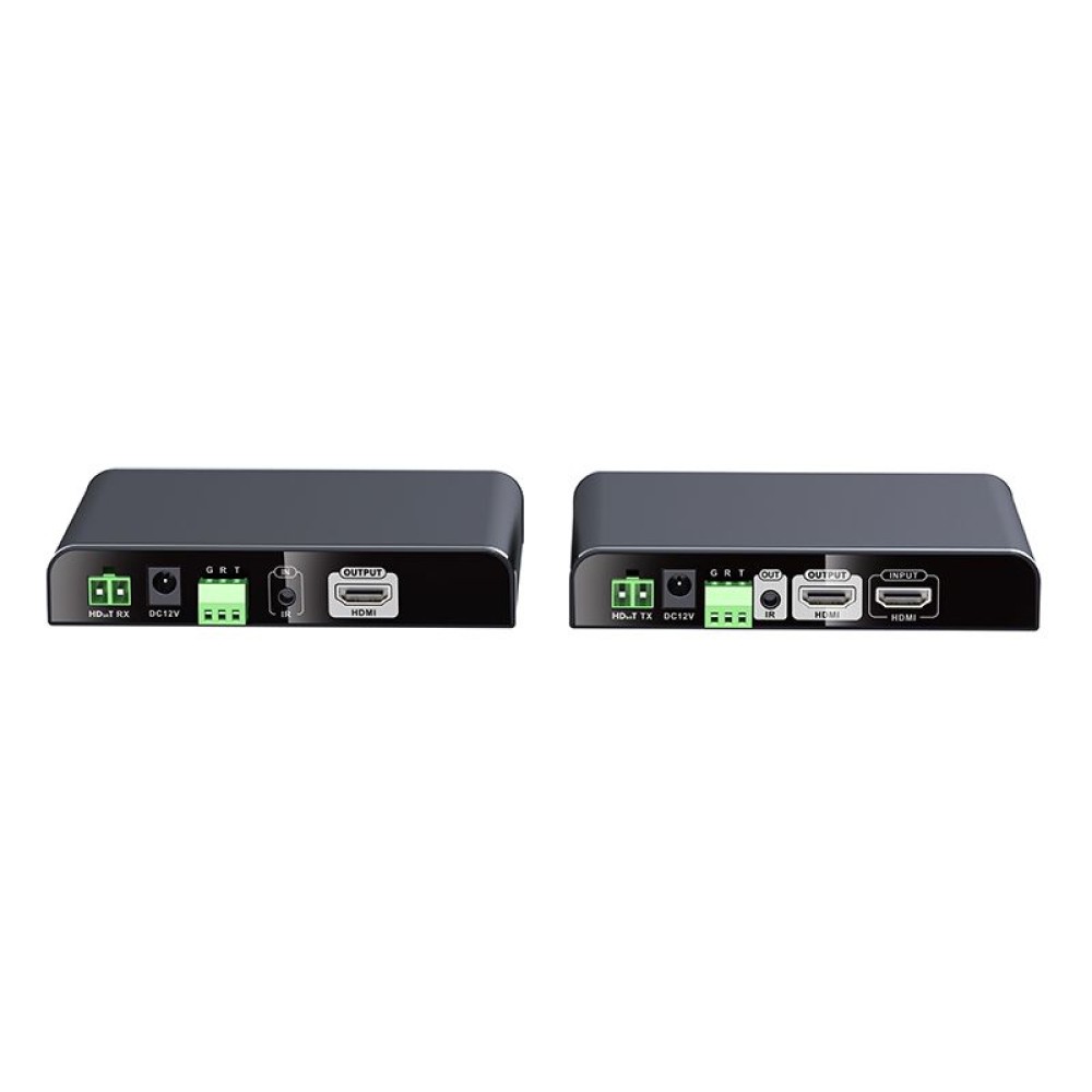 HDMI HDbitT Extender Amplifier Kit on Double Cable 300mt - TECHLY NP - IDATA EXTIP-329-1