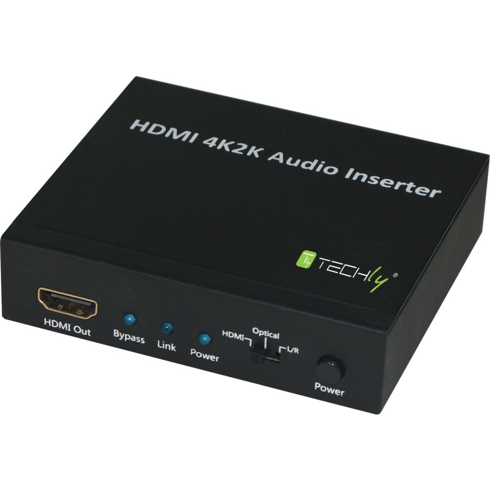 HDMI 4K2K Audio Inserter - TECHLY - IDATA HDMI-AI4K-1