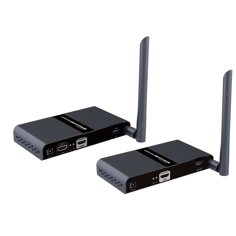 HDMI KVM Wireless Extender 50m - TECHLY NP - IDATA HDMI-KVM50W