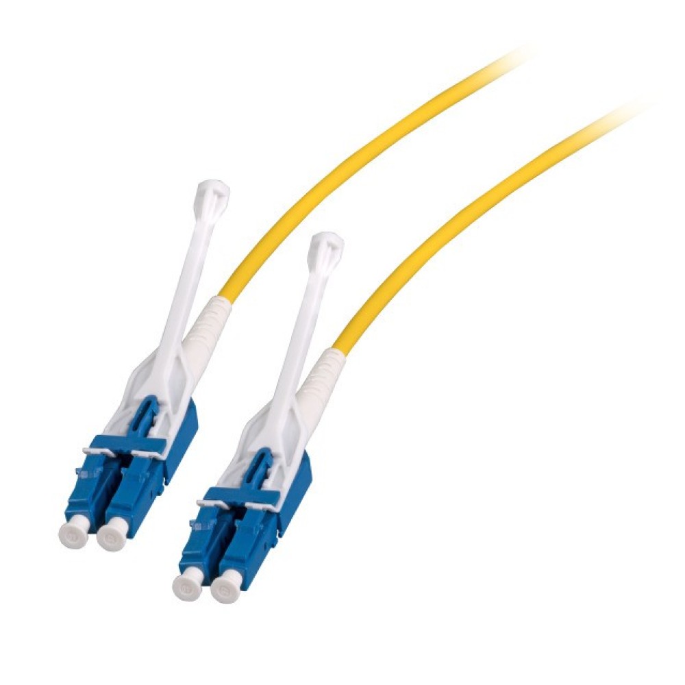 LC/LC Fiber Optic Cable Uniboot HD 9/125 Singlemode LSZH 3m OS2 - TECHLY PROFESSIONAL - ILWL OS2U-LCLC-030TY
