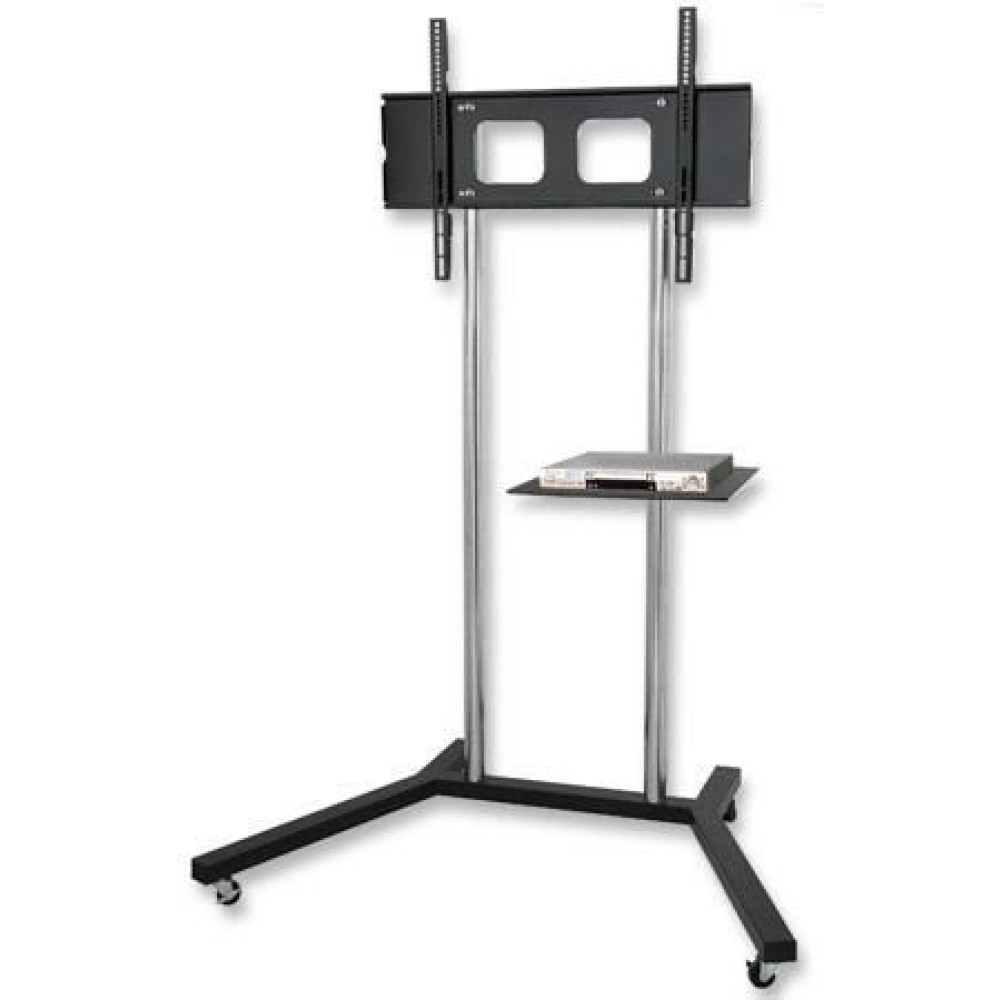 32"-60" Floor Stand with Shelf Cart LCD / LED / Plasma TV - Techly - ICA-TR2-1
