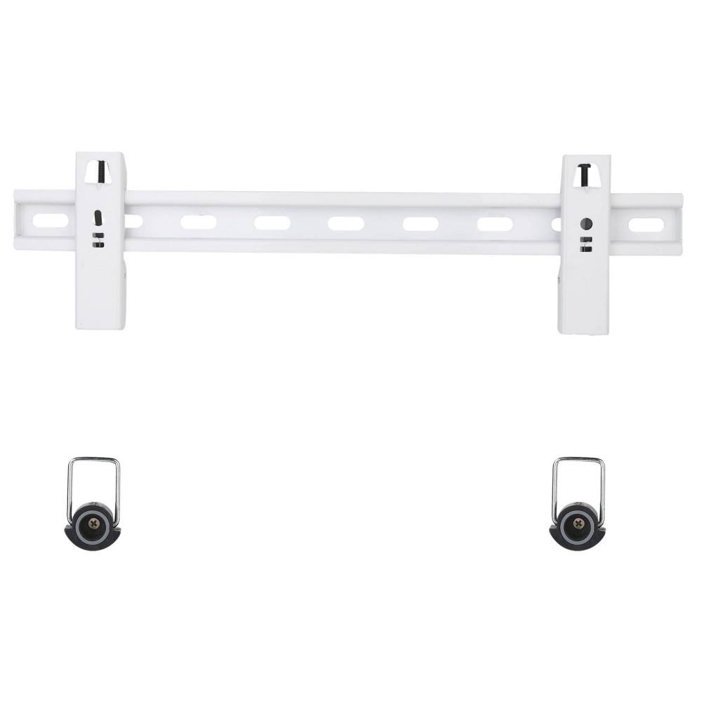 Slim Fixed Wall Bracket with Spacers LED LCD TV 23-55" White - TECHLY - ICA-PLB 139MW-1