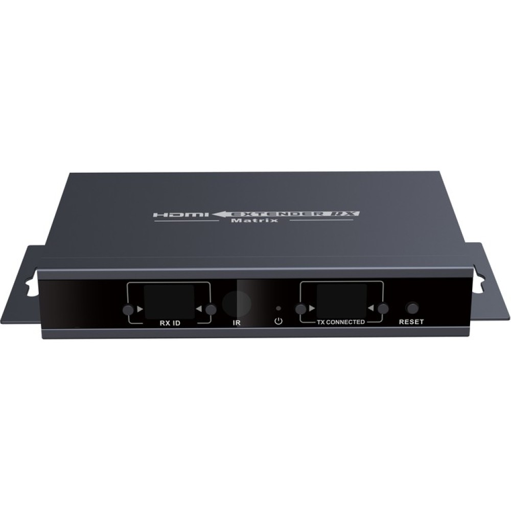 Matrix HDMI Receiver HDbitT Extender up to 120m with IR - Techly Np - IDATA HDMI-MX383R-1