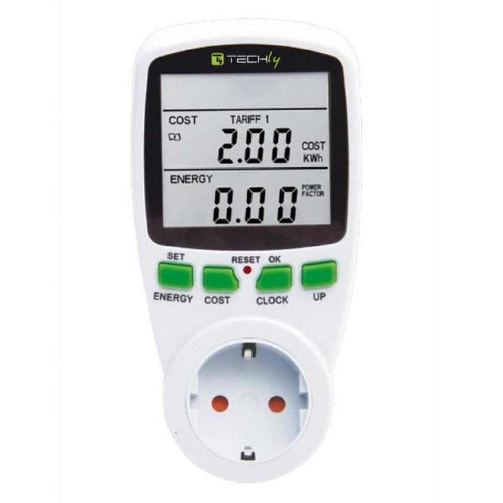 Detector of Power Consumption and Energy Costs - TECHLY - IPW-ADP-ENM2-1