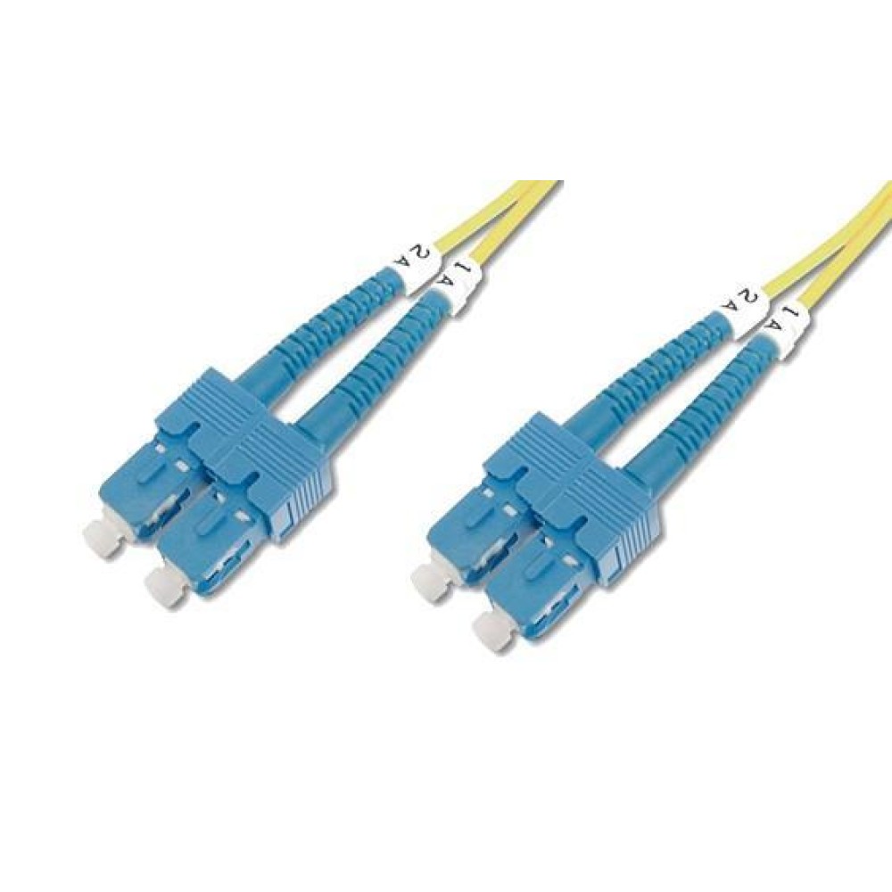 SC/SC Monomode 9/125 OS2 5m Fiber Optics Cable - TECHLY PROFESSIONAL - ILWL D9-B-050-1