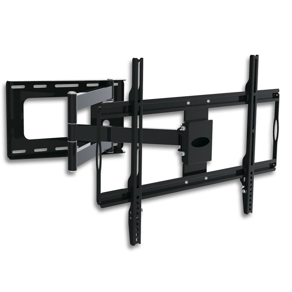 Slim Wall Mount for 32-70" LCD LED TV Black - TECHLY - ICA-PLB 23M