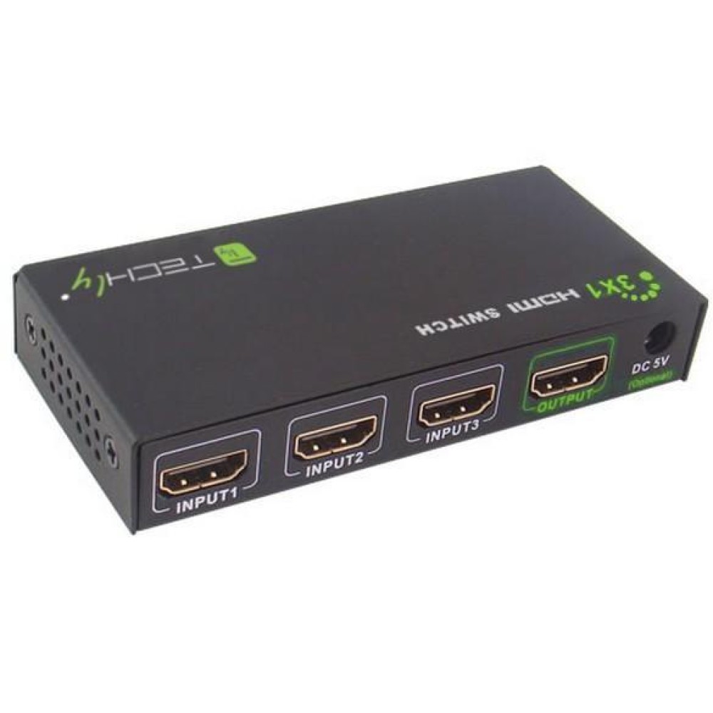 HDMI 3 1 OUT with Remote Control, 4Kx2K, 3D - Audio Switch and - Audio Video