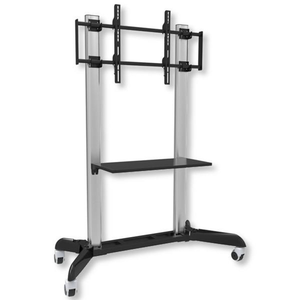 Trolley Floor Support for LCD / LED / Plasma 32-70" with Shelf - TECHLY - ICA-TR9