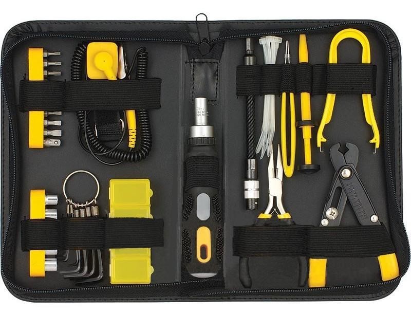 PC Tool Kit 43 pcs Computer Tools Briefcases Maintenance Office