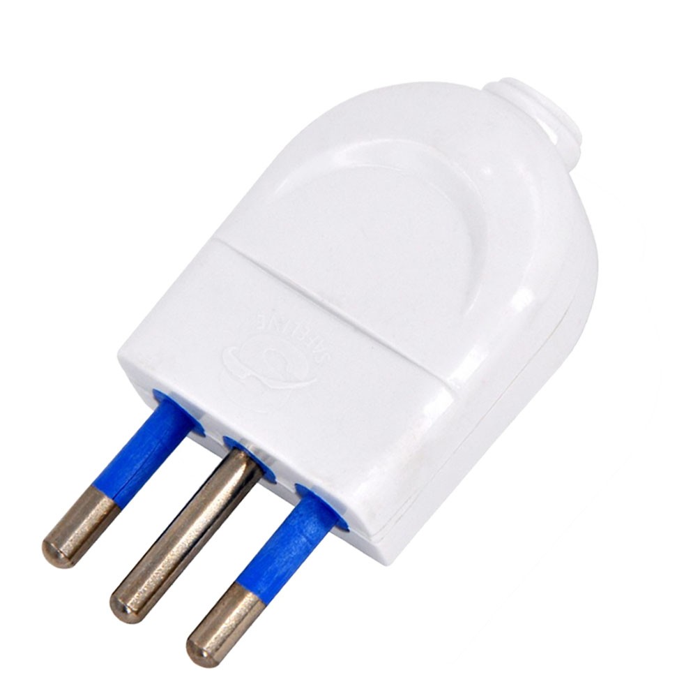 Italian Plug 10A White Electrical connectors Power Cables Cables