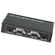 VGA Video Splitter 1x2 with Audio - Techly Np - IDATA VSP-0102
