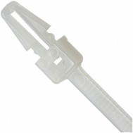 Cable Ties Clip 200x4,8mm with Graft Free Nylon 100 pcs White - Techly - ISWTA-20048B