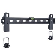 Fixed Wall Bracket Slim LED LCD TV with Spacers 40-65 "Black - Techly - ICA-PLB 139L