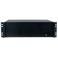 Industrial 19" Rack Chassis 3U Ultra Compact Black - TECHLY - I-CASE IPC-338