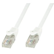 Network Patch Cable in CCA Cat.6 White UTP 20m - TECHLY PROFESSIONAL - ICOC CCA6U-200-WHT