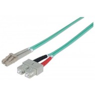 SC/LC Multimode 50/125 OM3 3m Fiber Optics Cable - TECHLY PROFESSIONAL - ILWL D5-SCLC-030/OM3