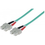 SC/SC Multimode 50/125 OM3 1m Fiber Optics Cable - Techly Professional - ILWL D5-B-010/OM3