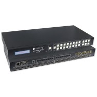 Matrix Switch HDMI 4K 3D 8x8 with Remote Control and RS232 / RJ45 - TECHLY - IDATA HDMI-MXA88