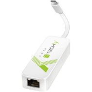 Adapter USB-C™ Converter USB Gigabit Ethernet RJ45 Lan - TECHLY - IADAP USB31-ETGIGA3