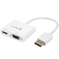 DisplayPort to HDMI/VGA Adapter - TECHLY - ICOC DSP-VH12