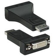 DisplayPort DP Male to DVI-I 24 + 5 Female Adapter - TECHLY - IADAP DSP-229