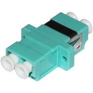 OM3 Multimode LC Duplex Socket Adapter - TECHLY PROFESSIONAL - ILWL-ADAP-LC3
