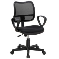 AIR Office Chair Black - TECHLY - ICA-CT T046BK