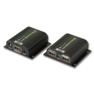 Amplifier Extender HDMI Full HD 3D POE on Cat.6/6A/7 40m cable with EDID and IR - TECHLY - IDATA EXT-E70POED
