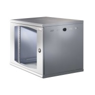 19" Rack cabinet, 13 units, single section, depth 500mm Gray - Techly Professional - I-CASE EW-2012G5
