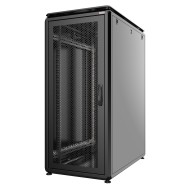 Server Rack 19" 600x1000 26U Black Evolution Series Grilled Door - TECHLY PROFESSIONAL - I-CASE EV-2661VB