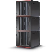 Server Rack 19"  Black  800x1000 3x13 Unit MultiSPACE series - TECHLY PROFESSIONAL - I-CASE EU-31381BK