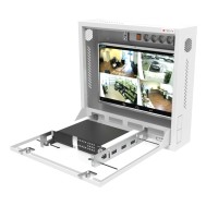 Security Box for DVR and Video Surveillance Systems White RAL9010 - TECHLY PROFESSIONAL - ICRLIM08W2M