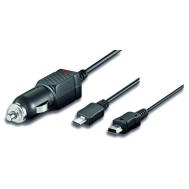 Mini-USB / Micro-USB 12V 2A Auto Adapter - TECHLY - IPW-CAR-DUAL