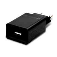 USB-A Wall Charger 5V 2.4A for Smartphone or Tablet - TECHLY - IPW-USB-24BK