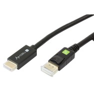 Converter Cable 2m DisplayPort to HDMI 1.2 4K - Techly - ICOC DSP-H12-020