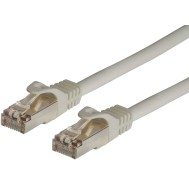 Copper Patch Network Cable Cat. 6A SFTP LSZH 0,5 m Gray - TECHLY PROFESSIONAL - ICOC LS6A-005-GYT