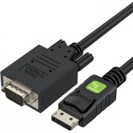 Monitor DisplayPort to VGA cable 1.8 m - TECHLY - ICOC DSP-V-018
