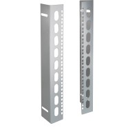 Pair of Additional Uprights for 17U cabinets IP65  - TECHLY PROFESSIONAL - I-CASE RAIL-17IP