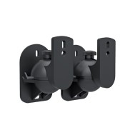 Pair Speakers Wall Brackets Universal Adjustable - TECHLY - ICA-SP SS28
