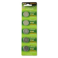 Lithium Button Batteries (set 5 pcs) CR2025 - Techly - IBT-KCR2025